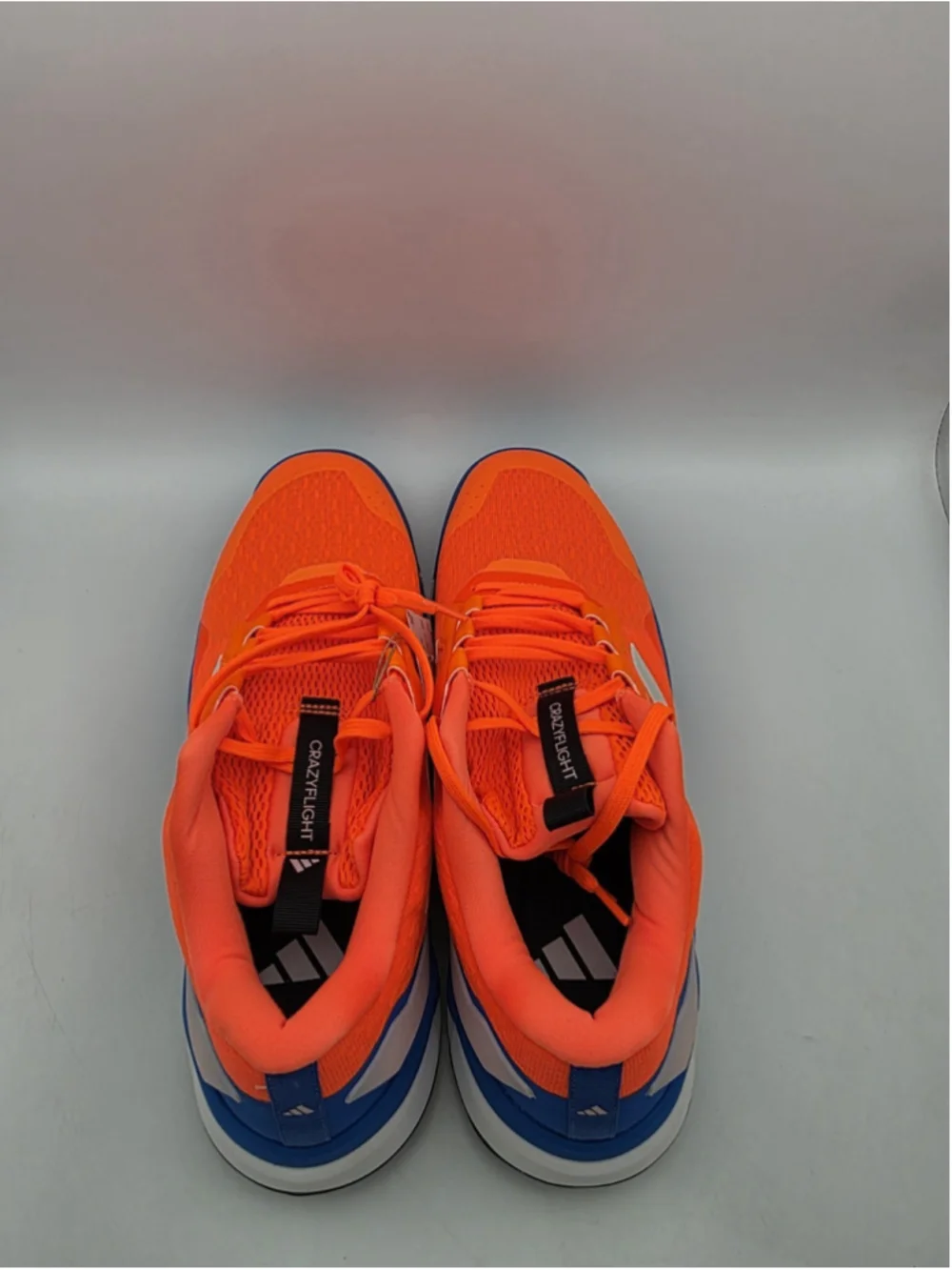 Adidas Crazyflight 6 Low Orange Blue Volleyball Shoes HP7033 Men's Size 11